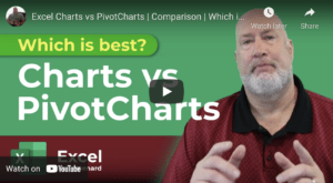 Charts vs. Pivot Tables: Displaying Dated Data